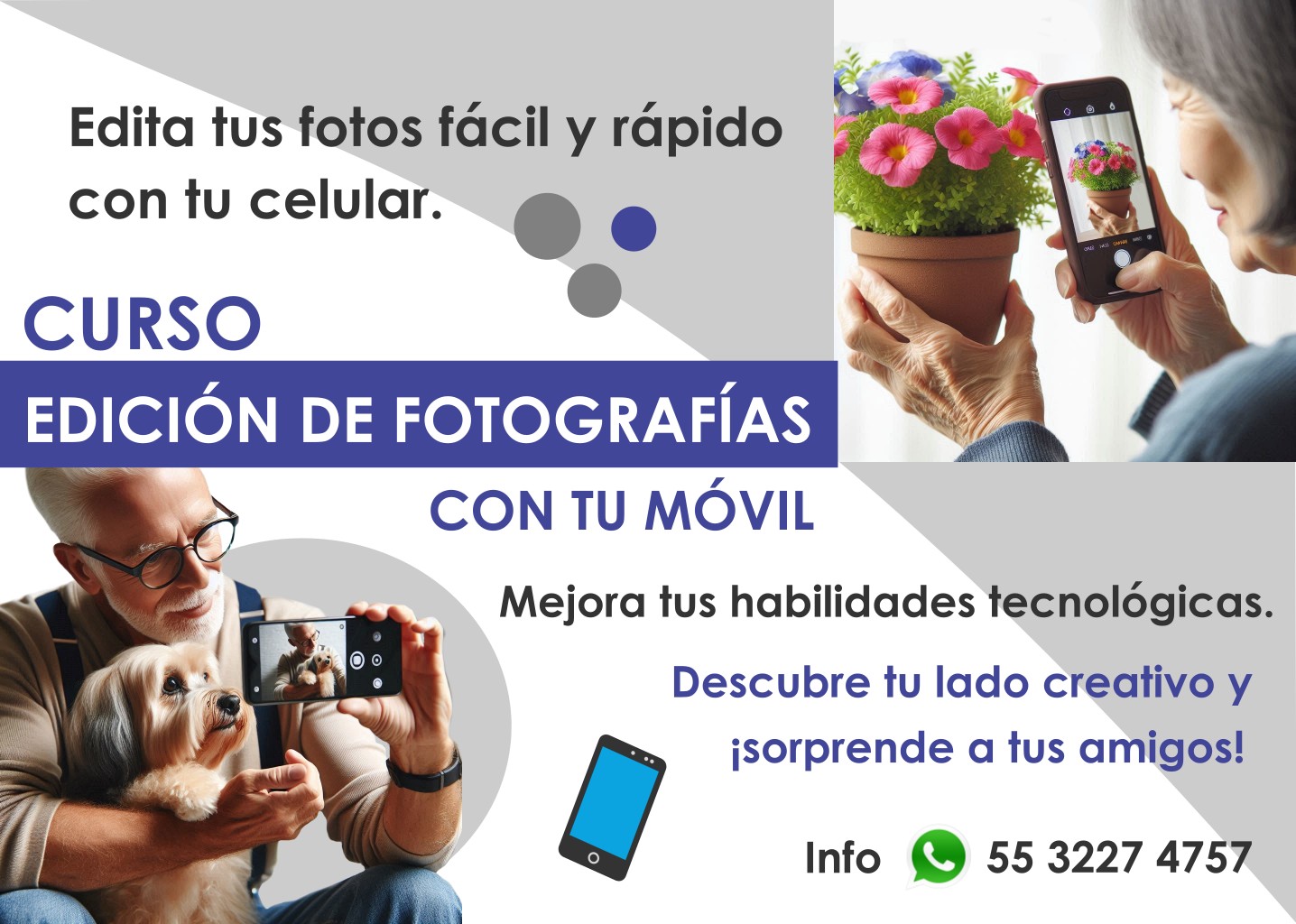 Curso edición de fotos con el móvil