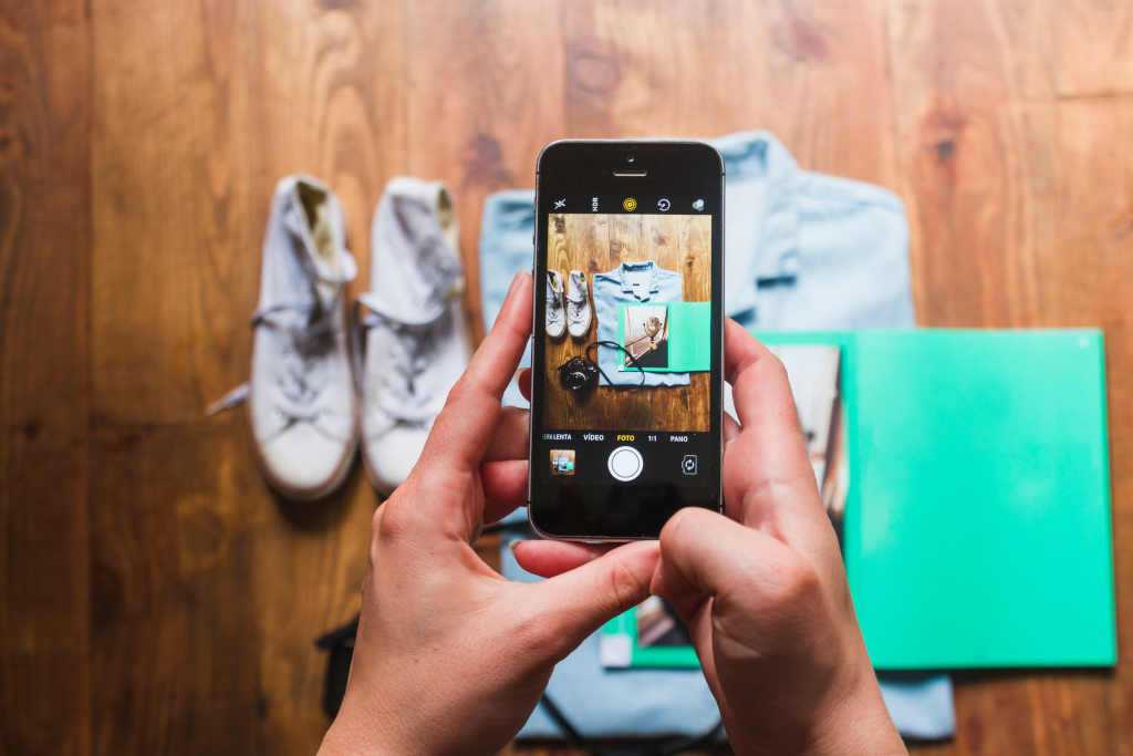 Fotografía flatlay